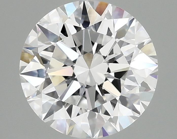 2.07 Carat Round Shaped Excellent Cut VVS2 IGI Certified Lab Grown Diamond