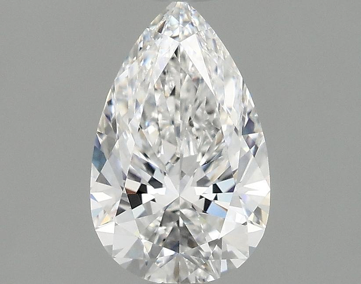 1.06 Carat Pear Shaped Ideal Cut VVS2 IGI Certified Lab Grown Diamond