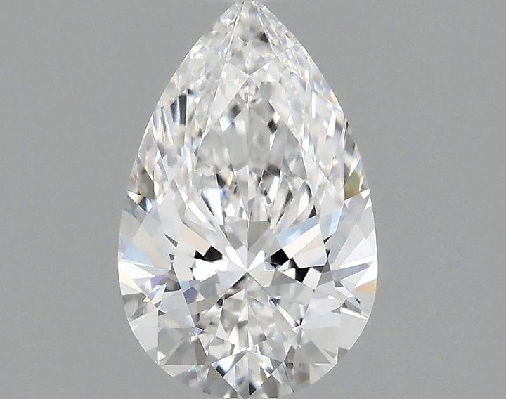 0.98 Carat Pear Shaped Ideal Cut VS1 IGI Certified Lab Grown Diamond