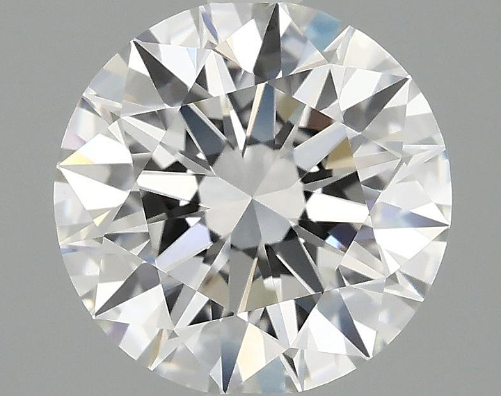 2.1 Carat Round Shaped Ideal Cut VVS2 IGI Certified Lab Grown Diamond