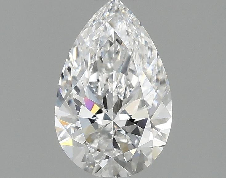 0.98 Carat Pear Shaped Ideal Cut VVS2 IGI Certified Lab Grown Diamond