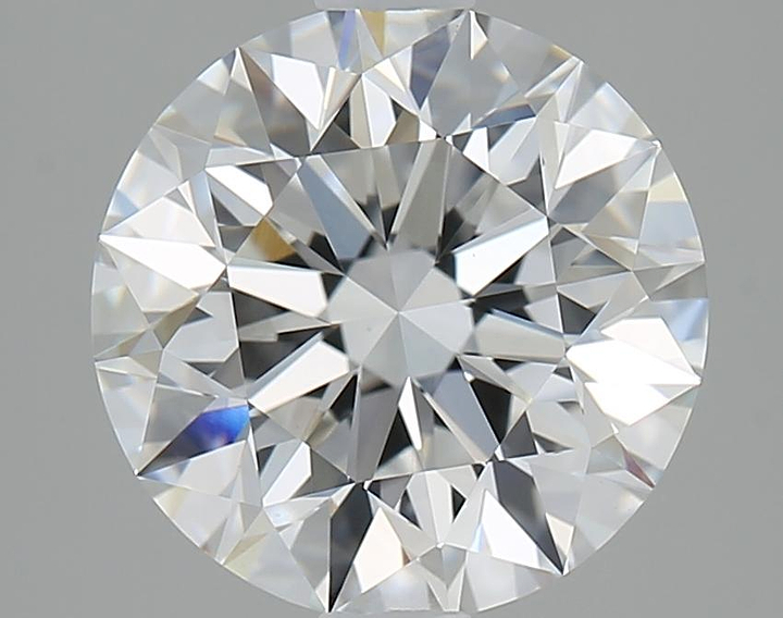 2.5 Carat Round Shaped Excellent Cut VVS2 IGI Certified Lab Grown Diamond