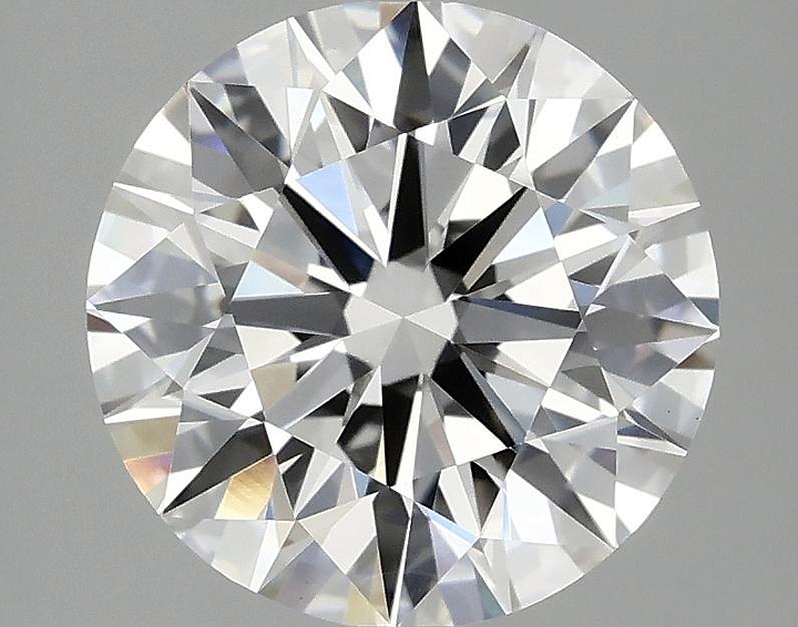 3.09 Carat Round Shaped Ideal Cut VVS2 IGI Certified Lab Grown Diamond