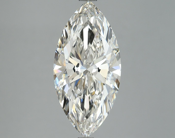 2.97 Carat Marquise Shaped Ideal Cut VVS2 IGI Certified Lab Grown Diamond