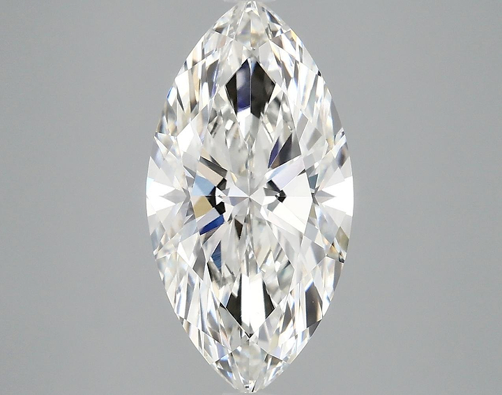 3.1 Carat Marquise Shaped Ideal Cut VVS2 IGI Certified Lab Grown Diamond