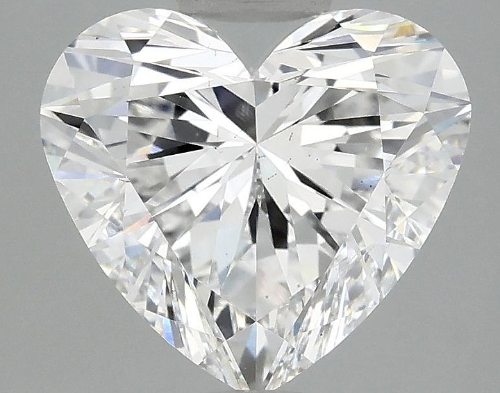 3.02 Carat Heart Shaped Ideal Cut VS2 IGI Certified Lab Grown Diamond