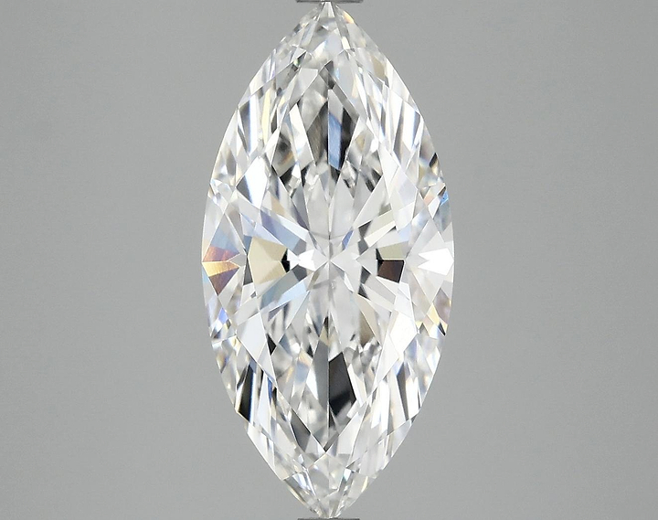 3.03 Carat Marquise Shaped Excellent Cut VVS2 IGI Certified Lab Grown Diamond