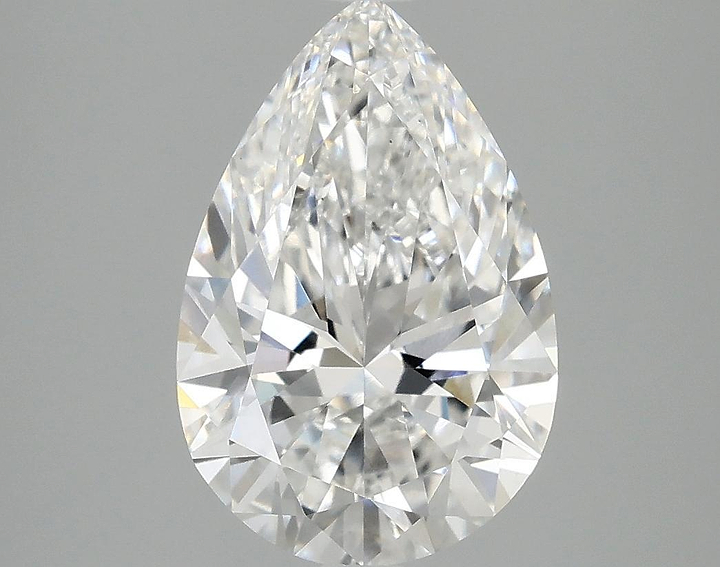 3.01 Carat Pear Shaped Excellent Cut VS1 IGI Certified Lab Grown Diamond
