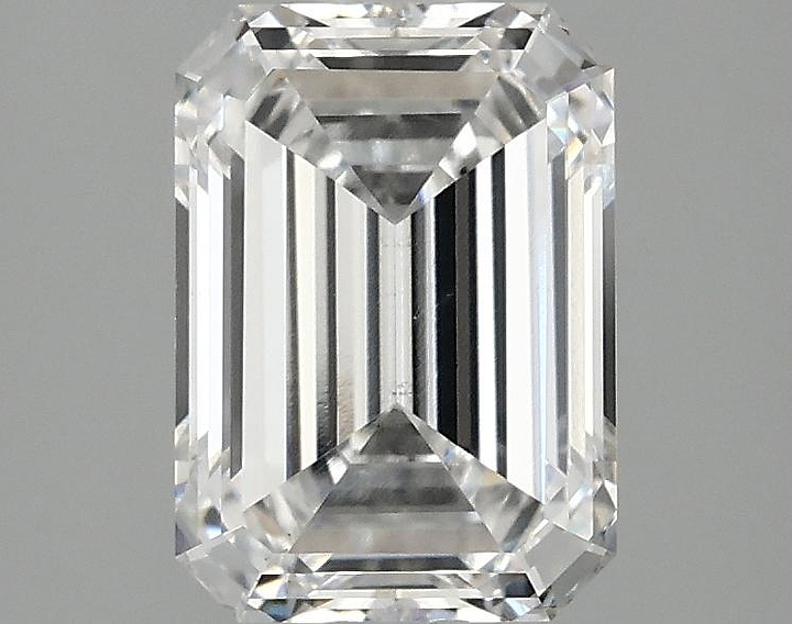 2.07 Carat Emerald Shaped Ideal Cut VS2 IGI Certified Lab Grown Diamond