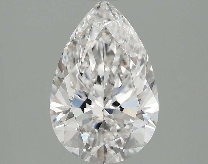 2.0 Carat Pear Shaped Excellent Cut VVS2 IGI Certified Lab Grown Diamond