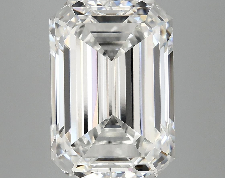 7.17 Carat Emerald Shaped Ideal Cut VVS2 IGI Certified Lab Grown Diamond