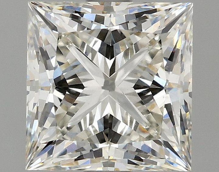 2.41 Carat Princess Shaped Ideal Cut VS1 IGI Certified Lab Grown Diamond