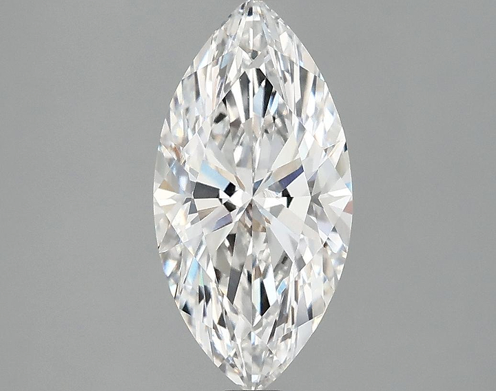 1.9 Carat Marquise Shaped Ideal Cut VVS2 IGI Certified Lab Grown Diamond