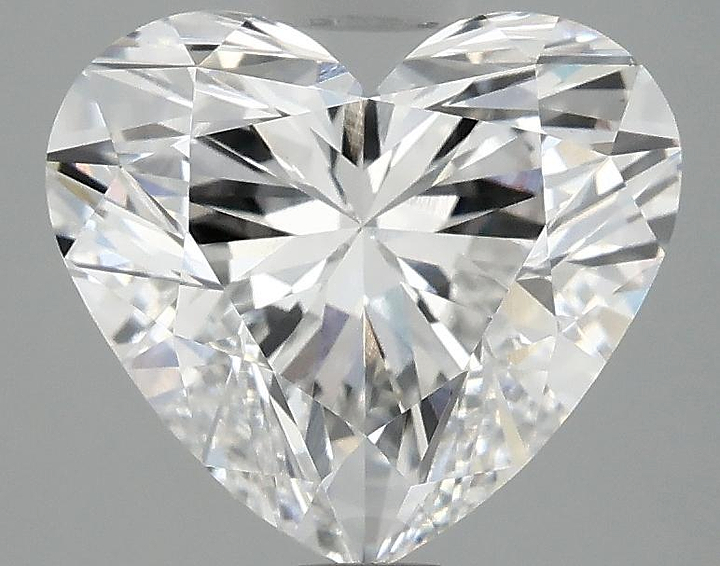 2.98 Carat Heart Shaped Ideal Cut VS1 IGI Certified Lab Grown Diamond