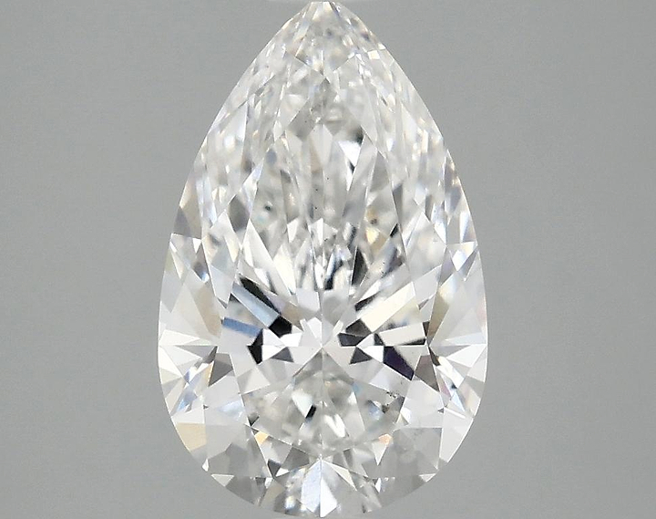 2.03 Carat Pear Shaped Ideal Cut VS2 IGI Certified Lab Grown Diamond