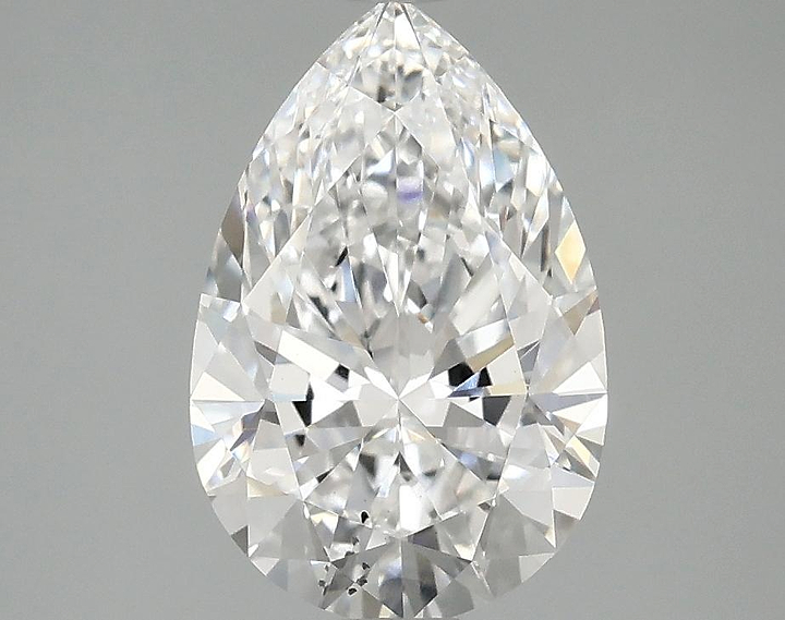 2.04 Carat Pear Shaped Excellent Cut SI1 IGI Certified Lab Grown Diamond