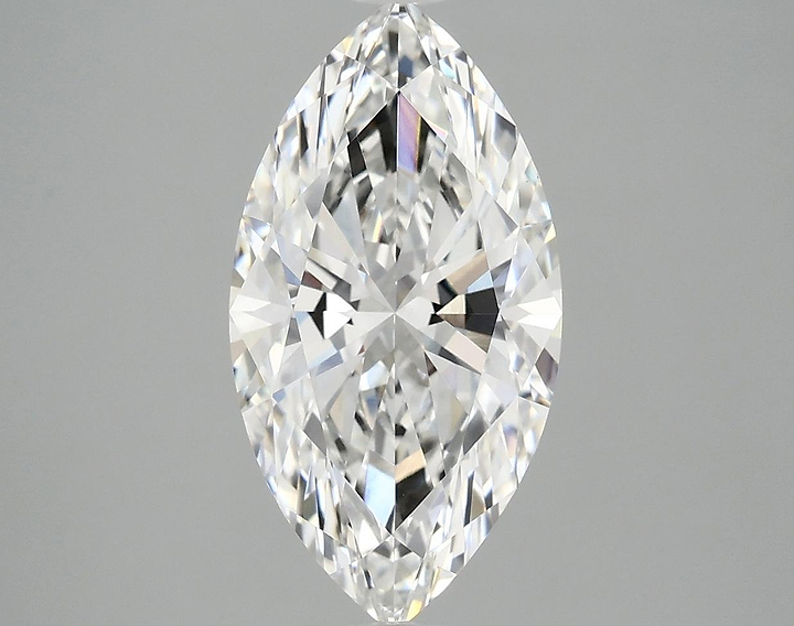 3.03 Carat Marquise Shaped Excellent Cut VS1 IGI Certified Lab Grown Diamond