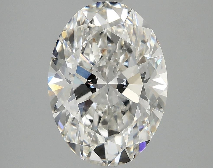 3.09 Carat Oval Shaped Ideal Cut VS1 GSI Certified Lab Grown Diamond