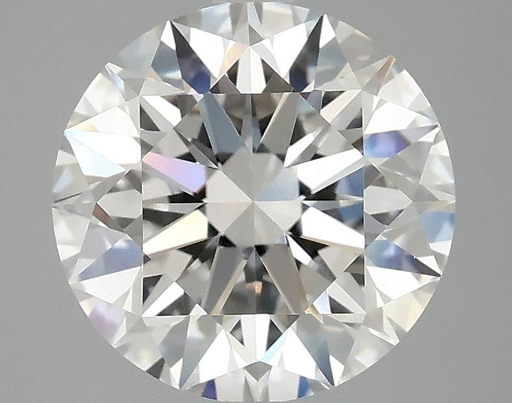 3.02 Carat Round Shaped Excellent Cut VVS2 IGI Certified Lab Grown Diamond