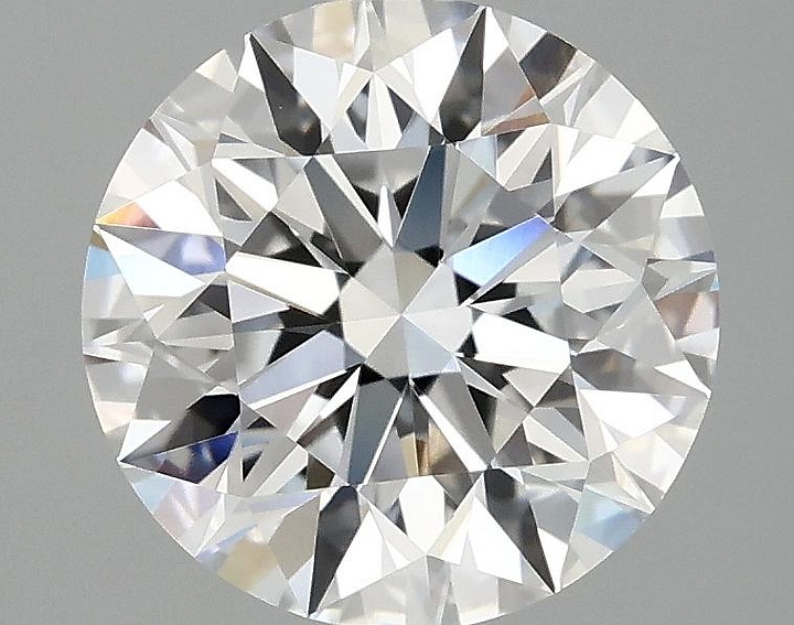 2.57 Carat Round Shaped Ideal Cut VVS2 IGI Certified Lab Grown Diamond