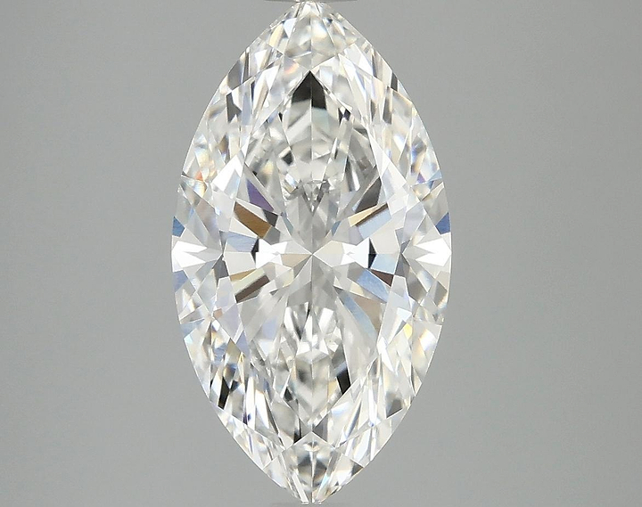 2.97 Carat Marquise Shaped Excellent Cut VS2 IGI Certified Lab Grown Diamond