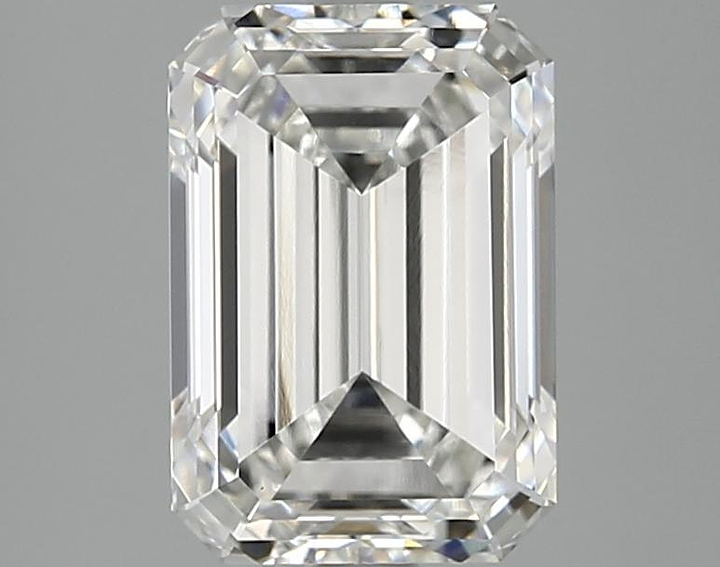 3.05 Carat Emerald Shaped Ideal Cut VVS2 IGI Certified Lab Grown Diamond