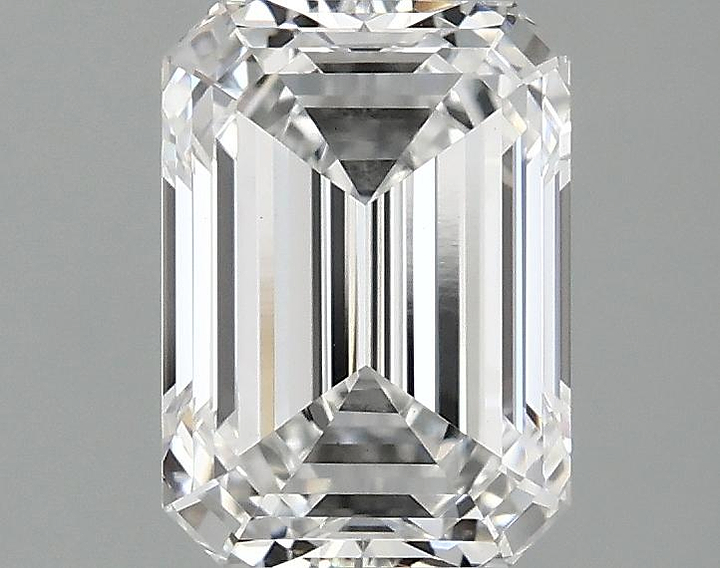 2.05 Carat Emerald Shaped Excellent Cut VS1 IGI Certified Lab Grown Diamond