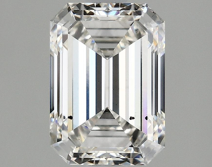 2.0 Carat Emerald Shaped Ideal Cut SI1 IGI Certified Lab Grown Diamond