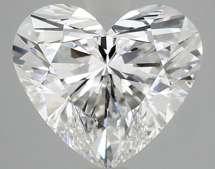 3.07 Carat Heart Shaped Ideal Cut VS1 IGI Certified Lab Grown Diamond