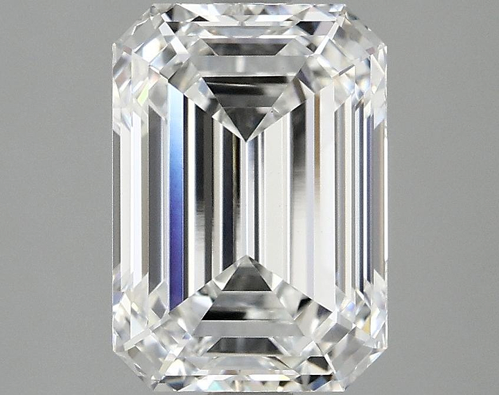 3.07 Carat Emerald Shaped Ideal Cut VVS2 IGI Certified Lab Grown Diamond