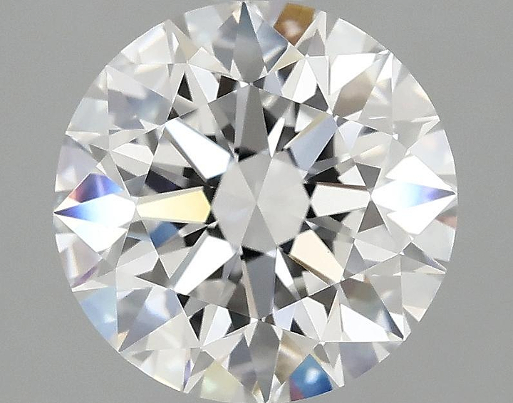 2.9 Carat Round Shaped Excellent Cut VVS2 IGI Certified Lab Grown Diamond