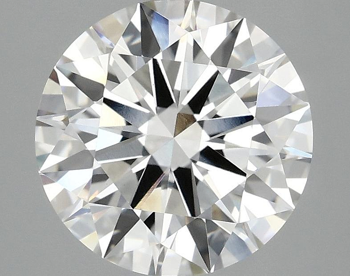 3.04 Carat Round Shaped Ideal Cut VVS2 IGI Certified Lab Grown Diamond