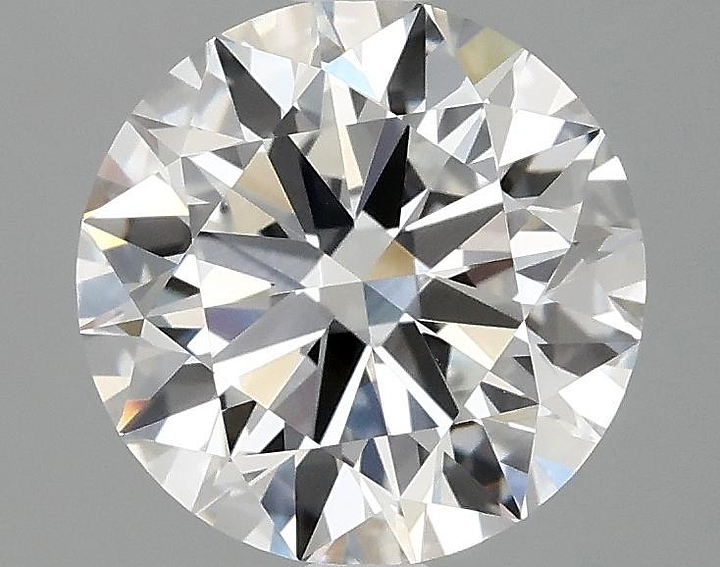 2.55 Carat Round Shaped Ideal Cut VVS2 IGI Certified Lab Grown Diamond