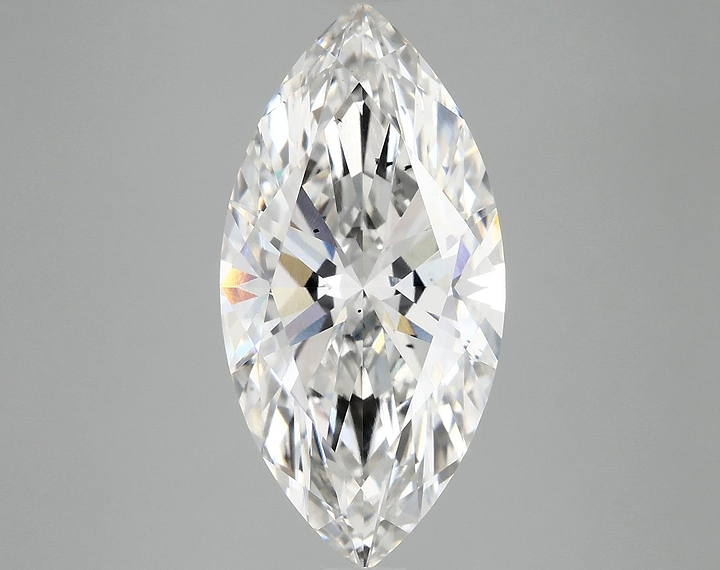 5.04 Carat Marquise Shaped Ideal Cut SI1 IGI Certified Lab Grown Diamond