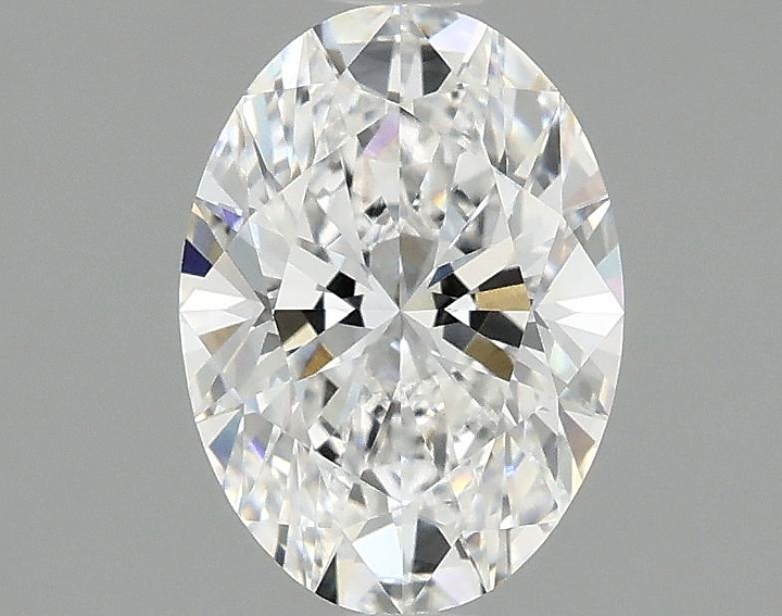 1.47 Carat Oval Shaped Ideal Cut VVS2 IGI Certified Lab Grown Diamond