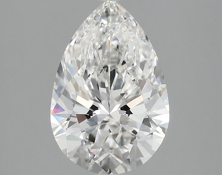 2.01 Carat Pear Shaped Excellent Cut VVS2 IGI Certified Lab Grown Diamond