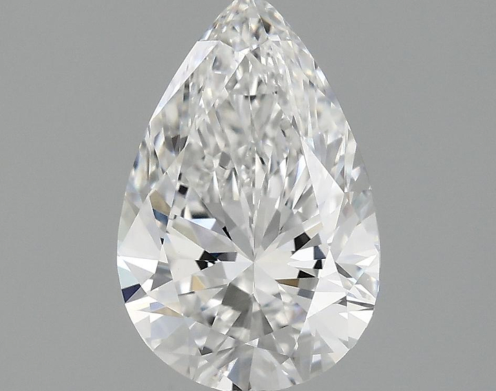 1.06 Carat Pear Shaped Excellent Cut VVS2 IGI Certified Lab Grown Diamond