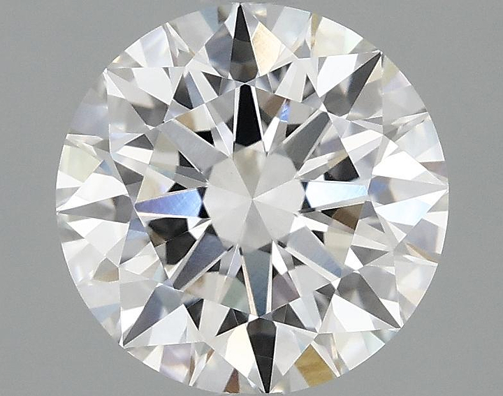 2.01 Carat Round Shaped Ideal Cut VVS2 IGI Certified Lab Grown Diamond