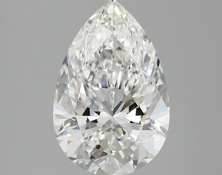 2.09 Carat Pear Shaped Excellent Cut VS1 IGI Certified Lab Grown Diamond