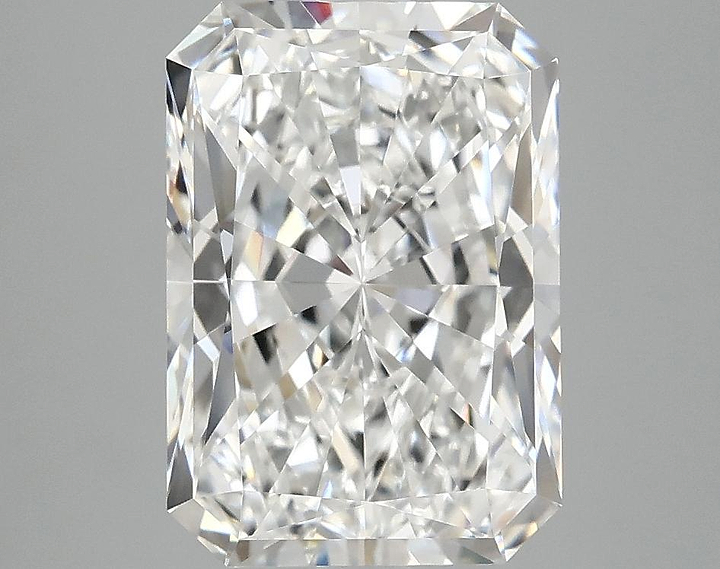 3.73 Carat Radiant Shaped Ideal Cut VVS2 IGI Certified Lab Grown Diamond
