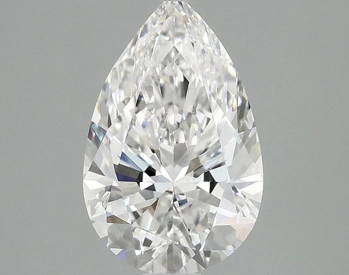 2.04 Carat Pear Shaped Ideal Cut VS1 IGI Certified Lab Grown Diamond