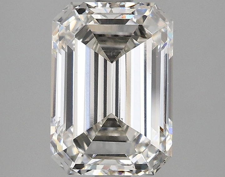 2.58 Carat Emerald Shaped Ideal Cut VS1 IGI Certified Lab Grown Diamond