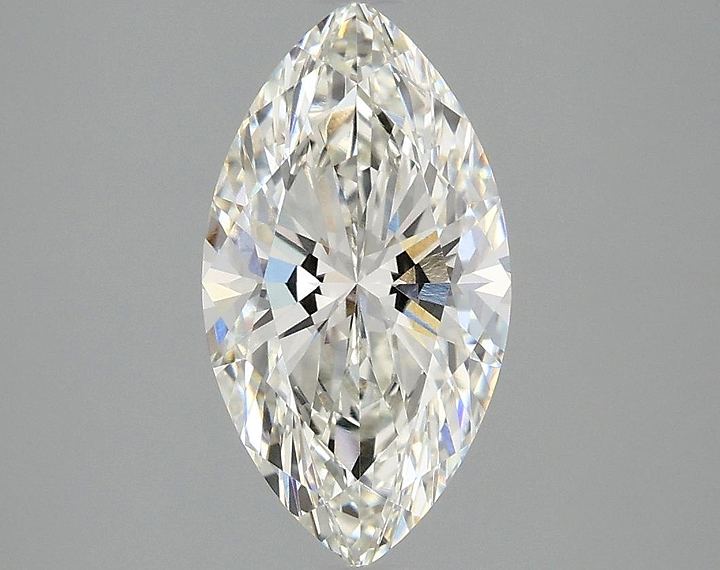 2.07 Carat Marquise Shaped Excellent Cut VVS1 IGI Certified Lab Grown Diamond