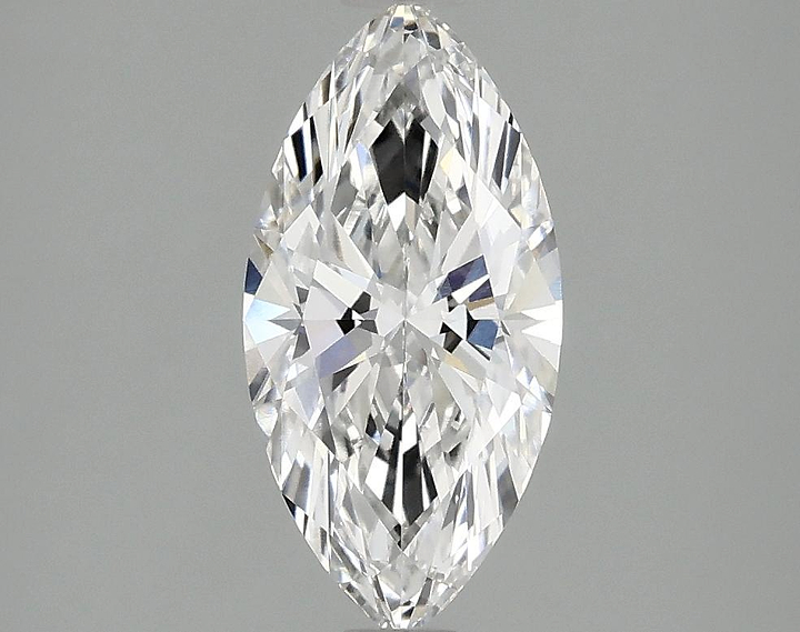 1.35 Carat Marquise Shaped Ideal Cut VVS2 IGI Certified Lab Grown Diamond