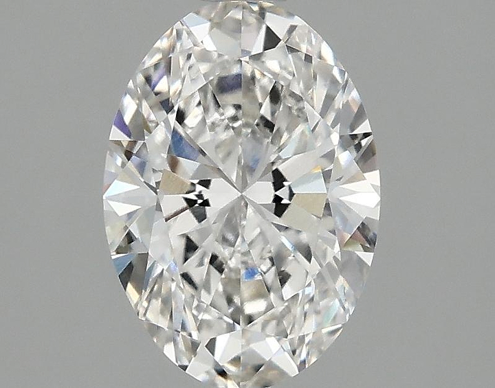 1.53 Carat Oval Shaped Ideal Cut VVS2 IGI Certified Lab Grown Diamond