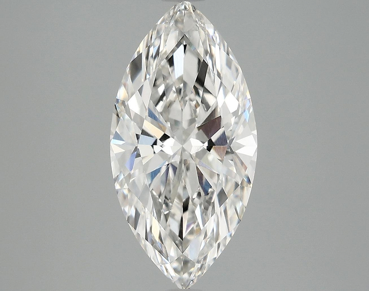3.0 Carat Marquise Shaped Ideal Cut VVS2 IGI Certified Lab Grown Diamond