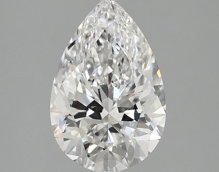 2.06 Carat Pear Shaped Excellent Cut VVS2 IGI Certified Lab Grown Diamond