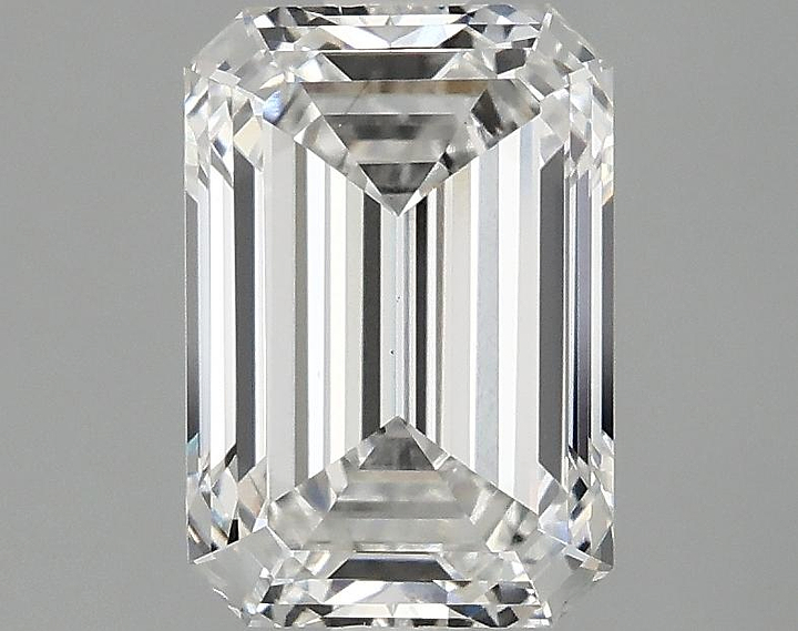 2.38 Carat Emerald Shaped Ideal Cut VS1 IGI Certified Lab Grown Diamond