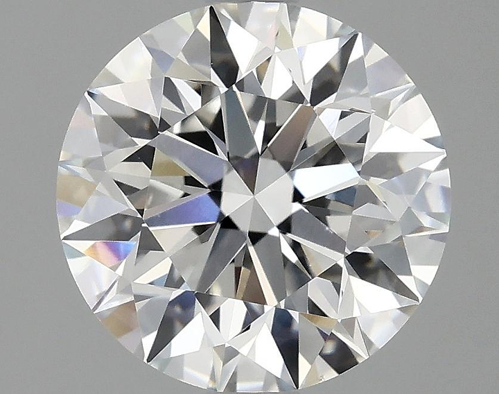 2.05 Carat Round Shaped Excellent Cut VS1 IGI Certified Lab Grown Diamond