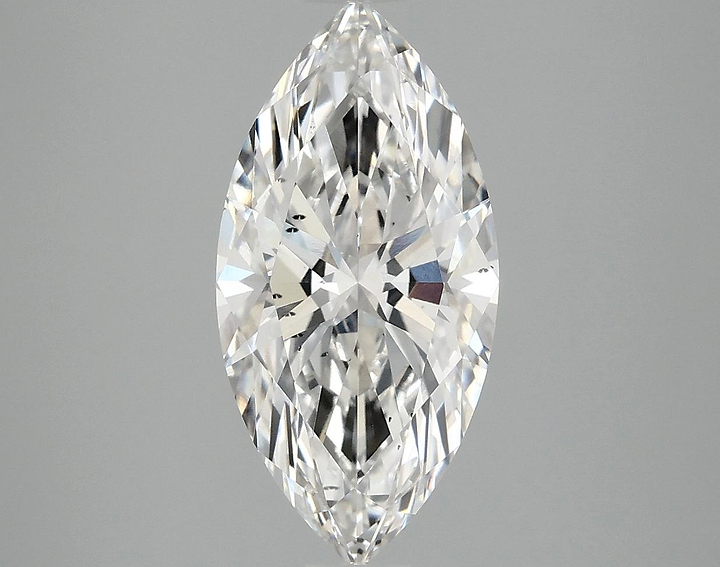 2.56 Carat Marquise Shaped Ideal Cut SI1 IGI Certified Lab Grown Diamond
